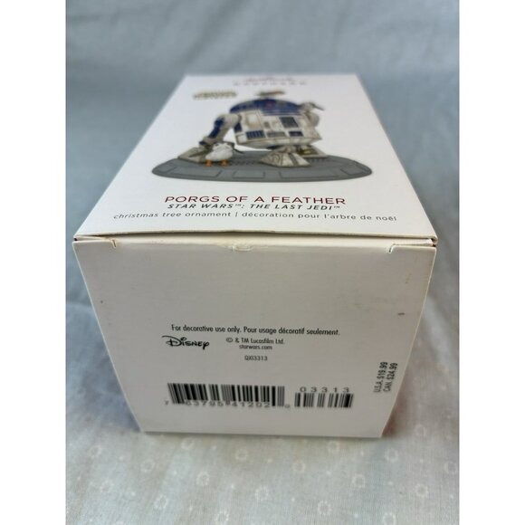 2018 Hallmark Keepsake Ornament – Star Wars ‘Porgs of a Feather’ Orville Wilson - Picture 9 of 9